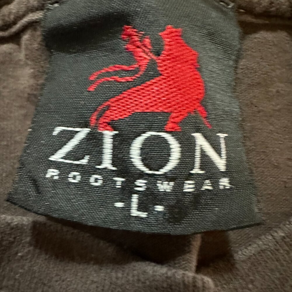 Bob Marley 2009 Stand Up for you Rights Men's Brown T Shirt Large Zion Rootswear - Picture 3 of 4